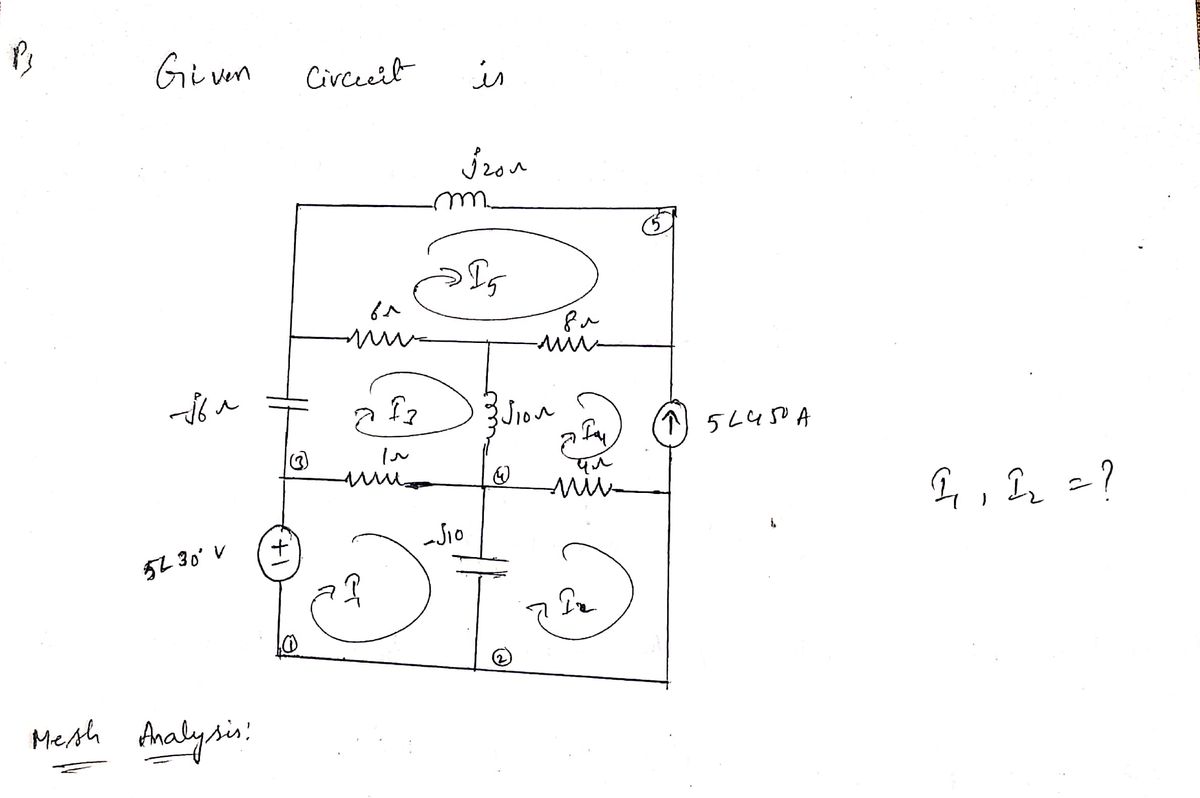 Electrical Engineering homework question answer, step 1, image 1